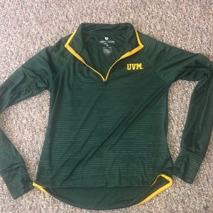 University of Vermont Logo Athletic Quarter Zip